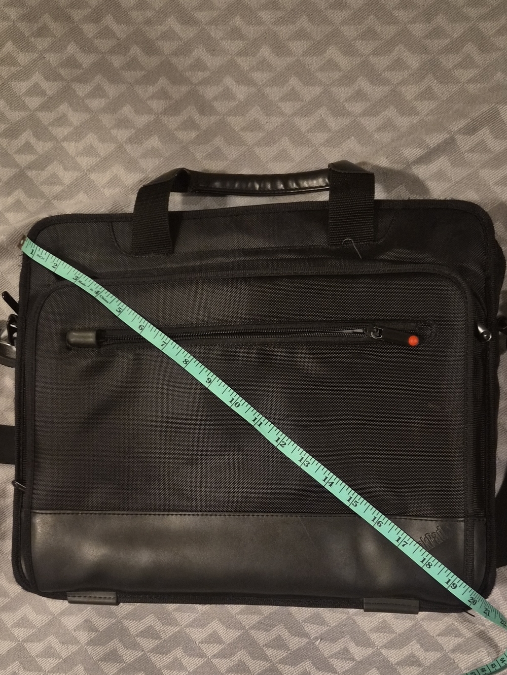 Black 20" Lenovo Laptop Briefcase Shoulder Bag